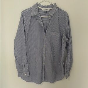 Women’s Striped Blue Shirt